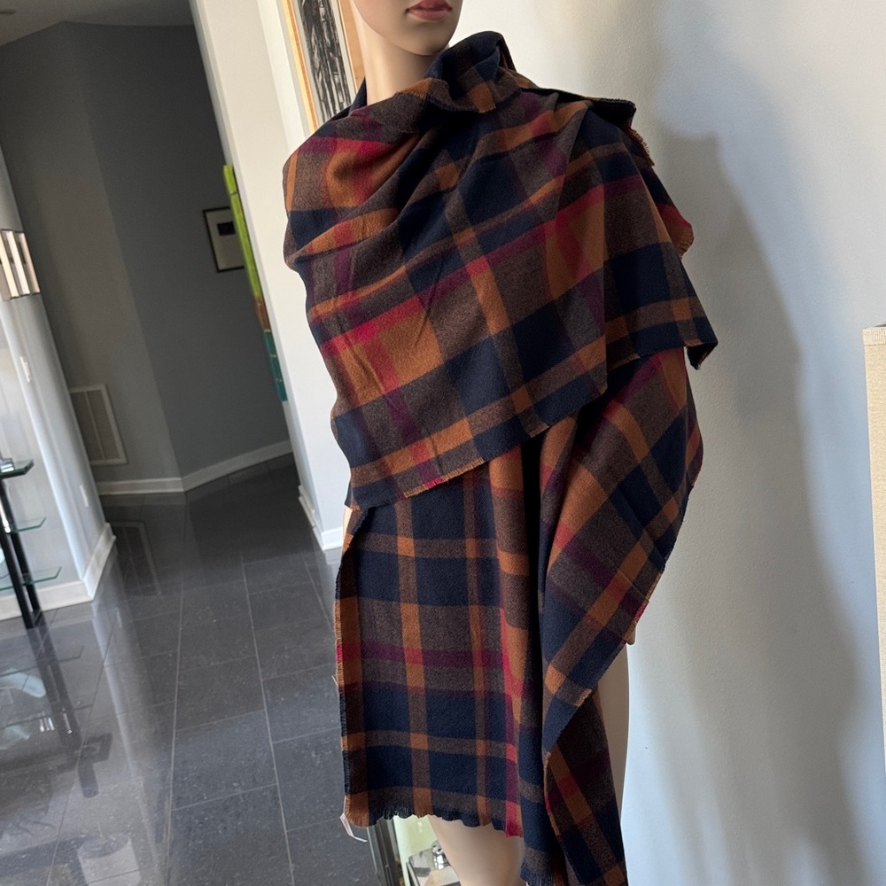 Banana Republic Multicolor Blanket Scarf